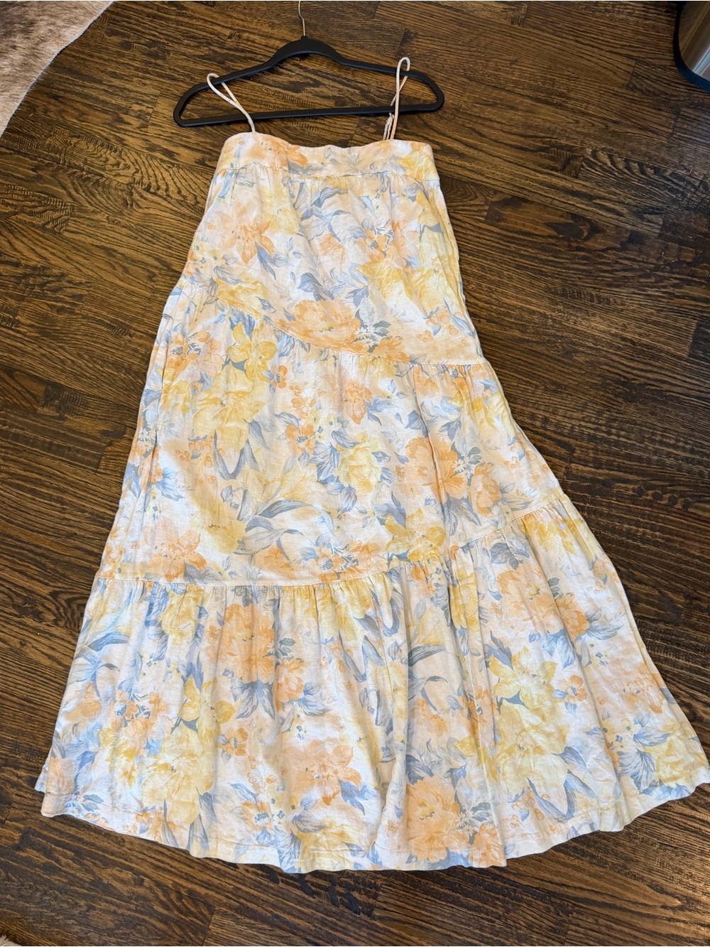 Abercrombie & Fitch Floral Spaghetti-Strap Maxi Dress - Picture 3 of 8